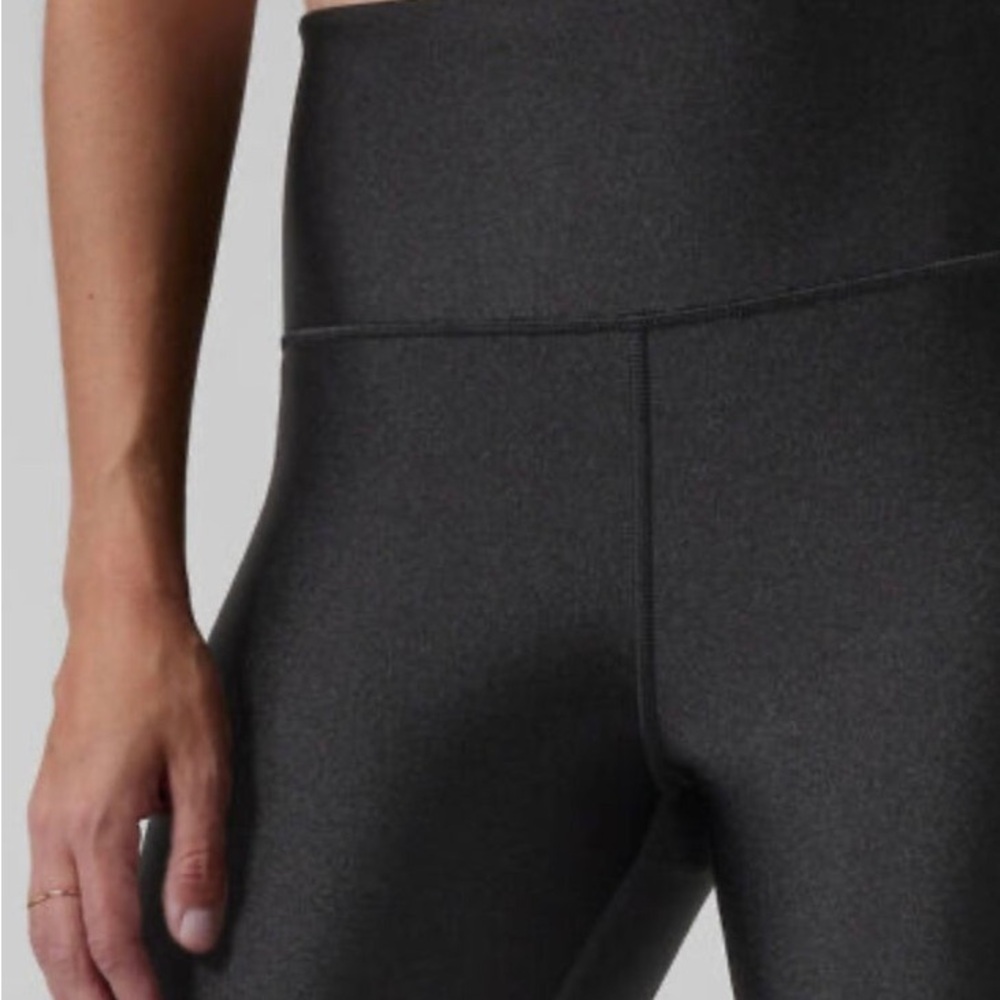 Athleta Charcoal High-Rise Leggings